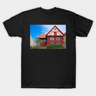 Wooden Burmeister House Visby, Sweden T-Shirt